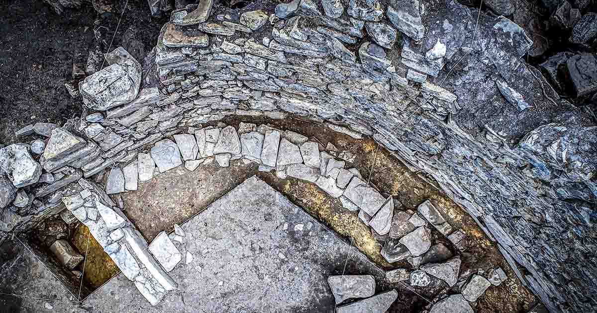 UNTRM registra evidencias de ductos prehispánicos en el sitio arqueológico Ollape