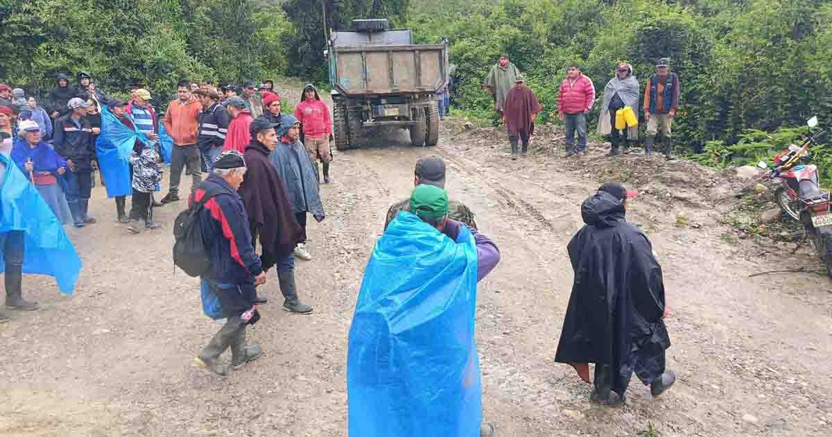 Ciudadanos de Bongará piden atención al Eje Vial III