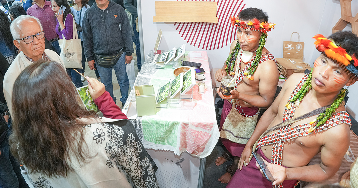 Productores awajún de Amazonas destacan en el IV Salón del Queso