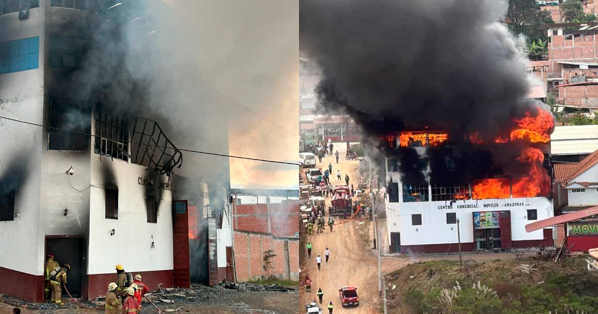 Devastador incendio golpea a familia en Chachapoyas